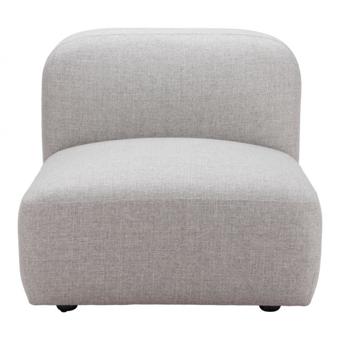 Zuo Biak Middle Chair Gray