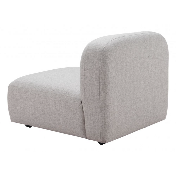 Zuo Biak Middle Chair Gray