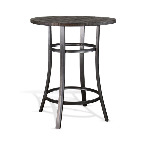 Sunny Designs Metal Frame Pub Table Tobacco Leaf - Bed & Sofa Hub