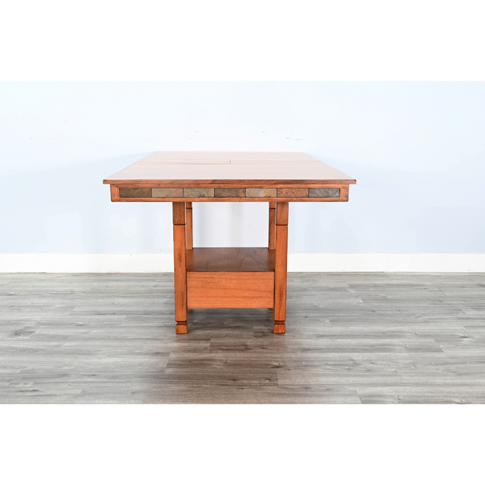 Sunny Designs Sedona 42" Traditional Wood Dining Table Rustic Oak