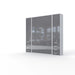 Maxima House Invento Vertical Wall Bed, European Full Xl Size with 2 Cabinets - Bed & Sofa Hub