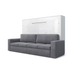 Maxima House Horizontal Murphy Bed Invento with Sofa, European Queen - Bed & Sofa Hub