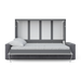 Maxima House Horizontal Murphy Bed Invento with Sofa, European Full Xl - Bed & Sofa Hub