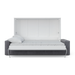 Maxima House Horizontal Murphy Bed Invento with Sofa, European Full Xl - Bed & Sofa Hub