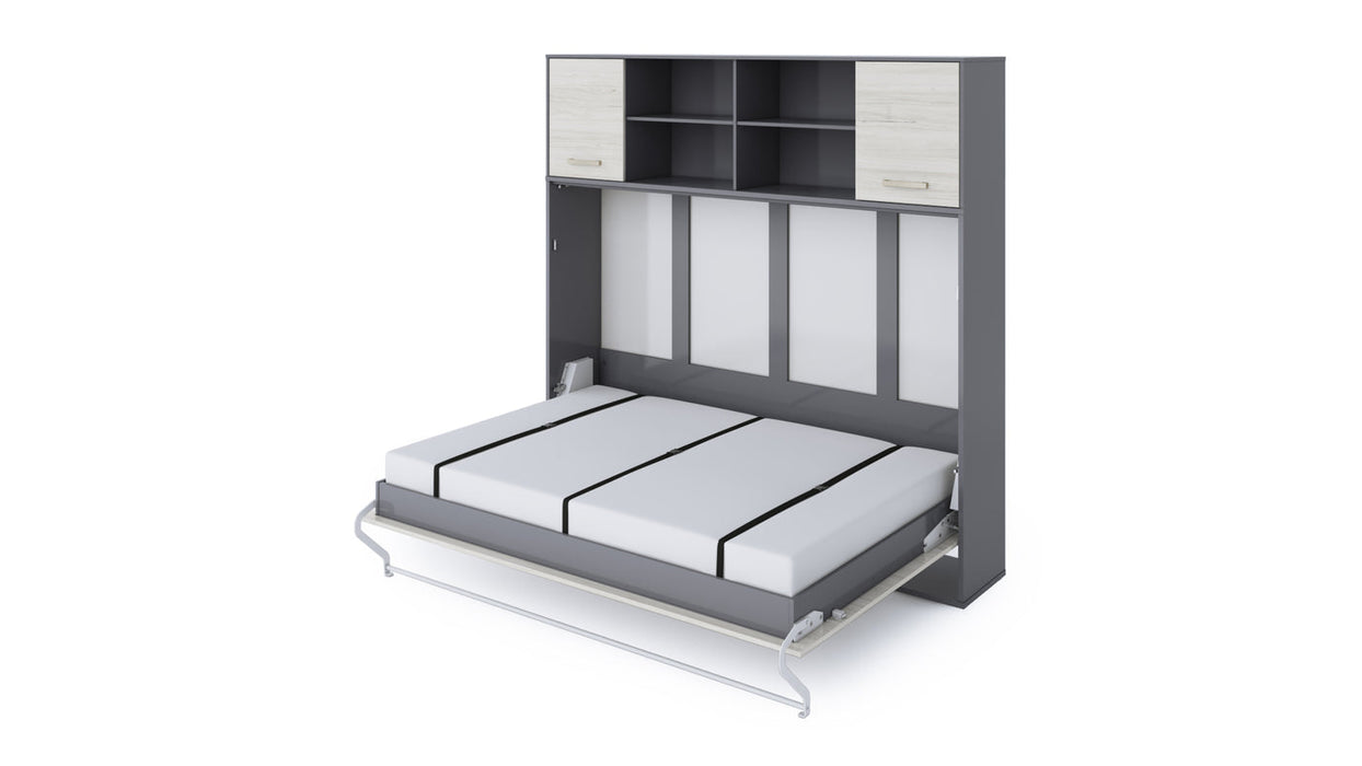 Maxima House Invento Horizontal Wall Bed, European Full XL IN140H-12W