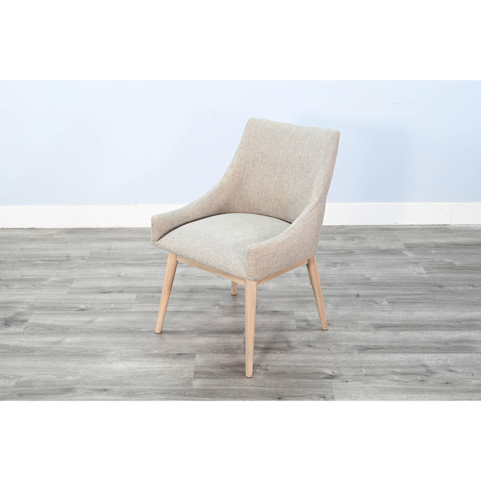 Sunny Designs Olivia Lowback Cushioned Grey Dining Chair Wheat