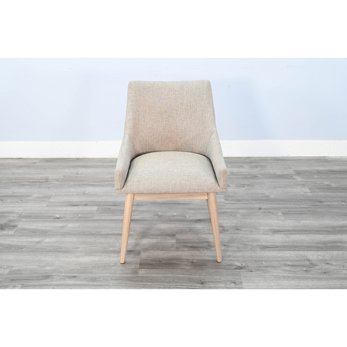 Sunny Designs Olivia Lowback Cushioned Grey Dining Chair Wheat