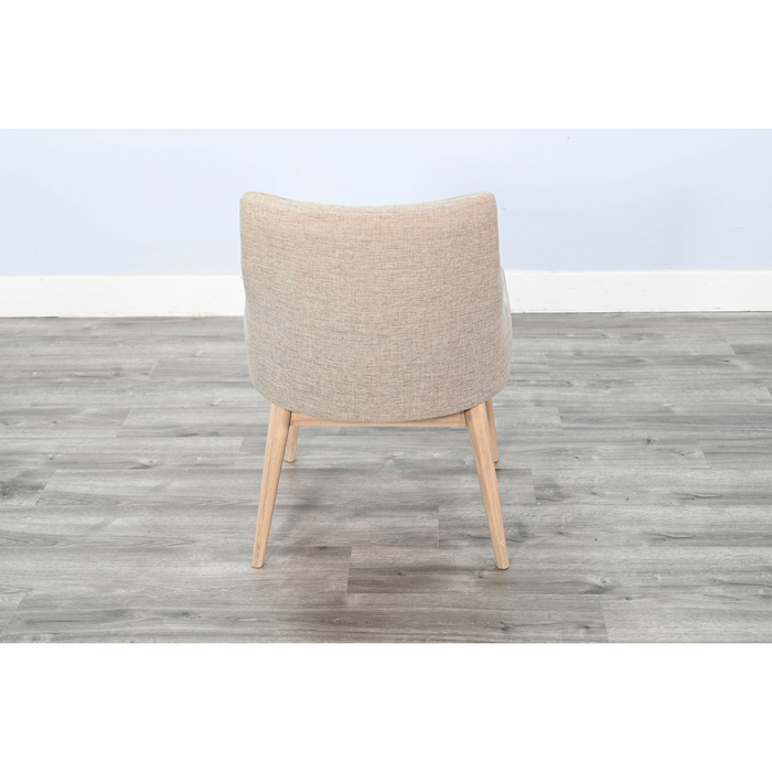 Sunny Designs Olivia Lowback Cushioned Grey Dining Chair Wheat