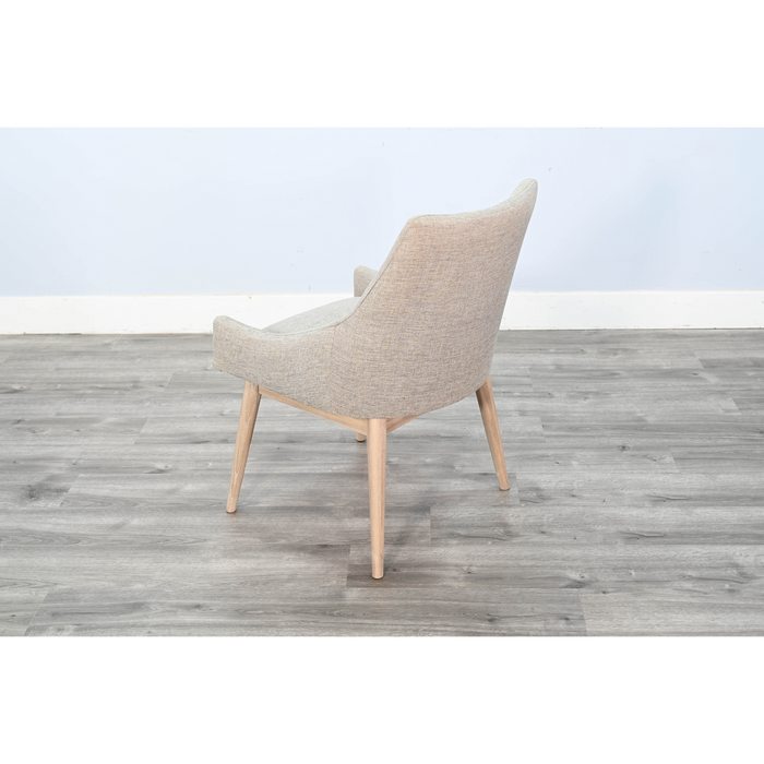 Sunny Designs Olivia Lowback Cushioned Grey Dining Chair Wheat