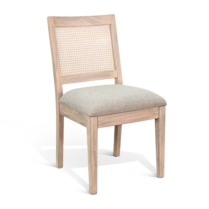 Sunny Designs Cane Back Dining Chair Wheat