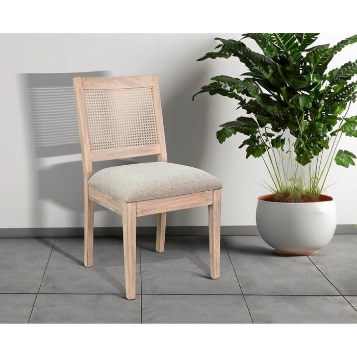 Sunny Designs Cane Back Dining Chair Wheat