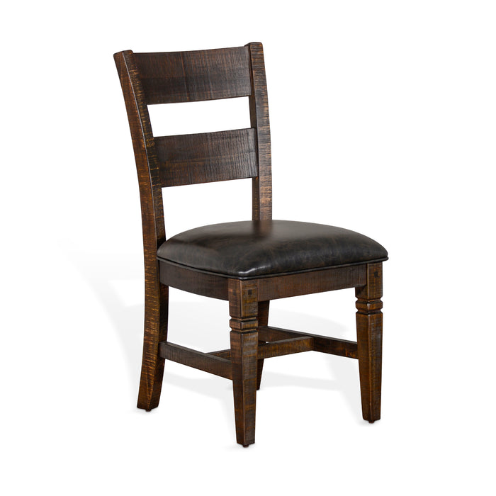 Sunny Designs Ladderback Wood Dining Chair Tobacco leaf