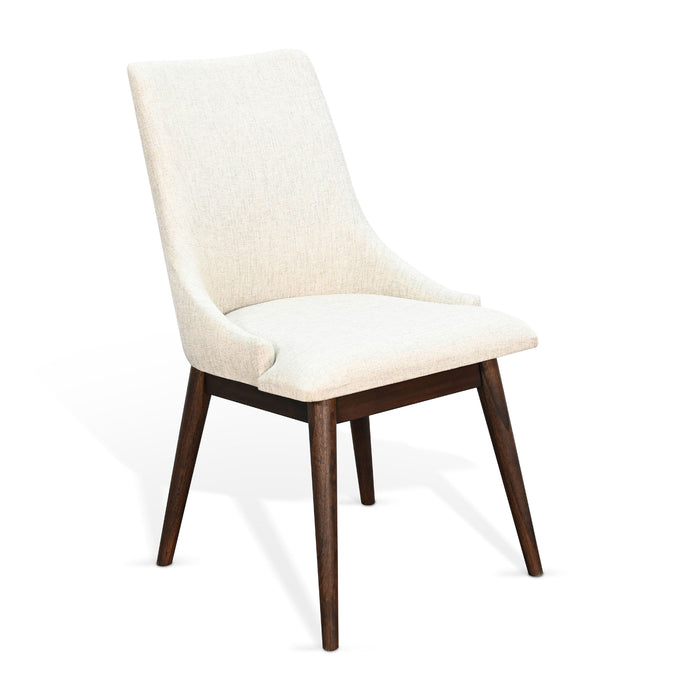 Sunny Designs Upholstered Cushion Seat Dining Chair Walnut