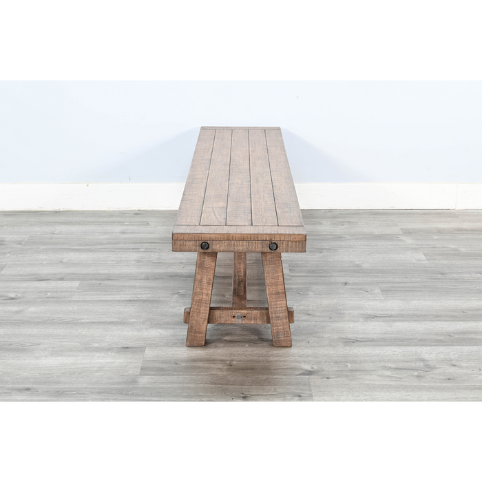 Sunny Designs Bench, Wood Seat Desert Rock