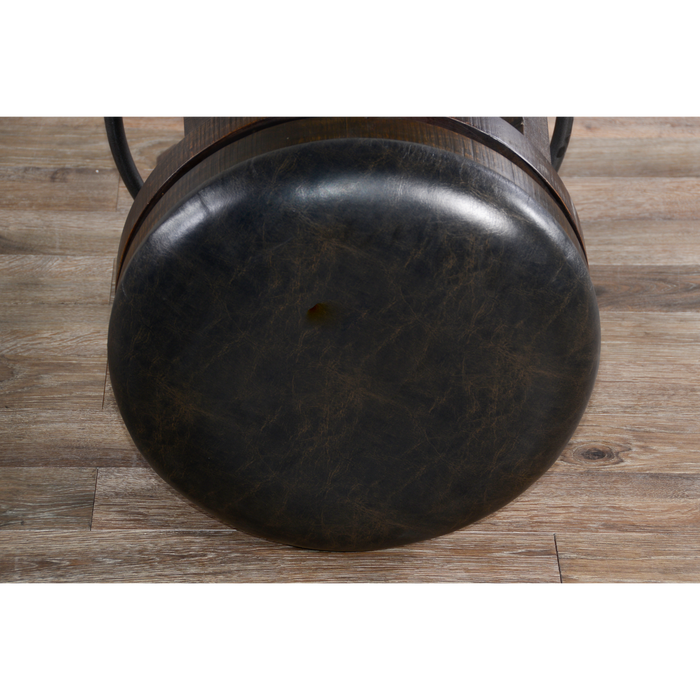 Sunny Designs Counter Swivel Stool, Cushion Seat Tobacco Leaf - Bed & Sofa Hub