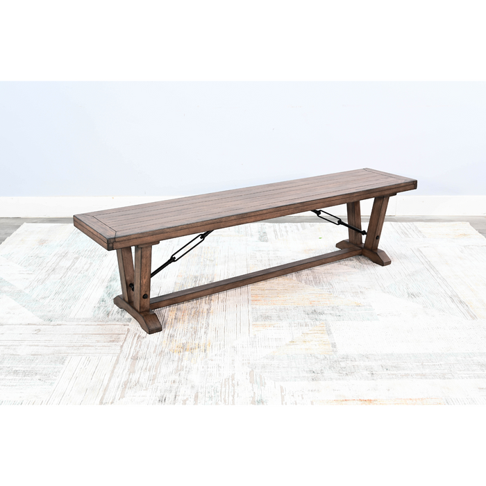 Sunny Designs Yellowstone Bench with Turnbuckles Buckskin