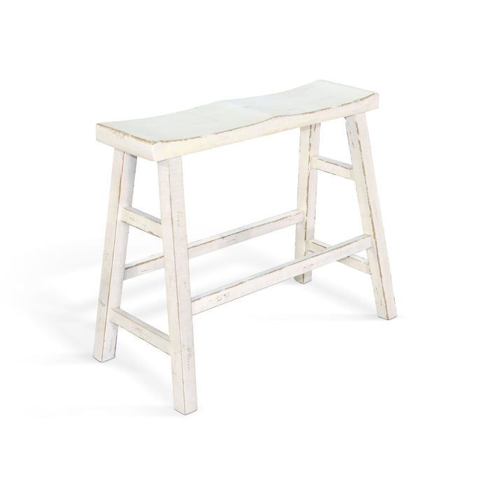 Sunny Designs 30'H Wood Bench White Sand