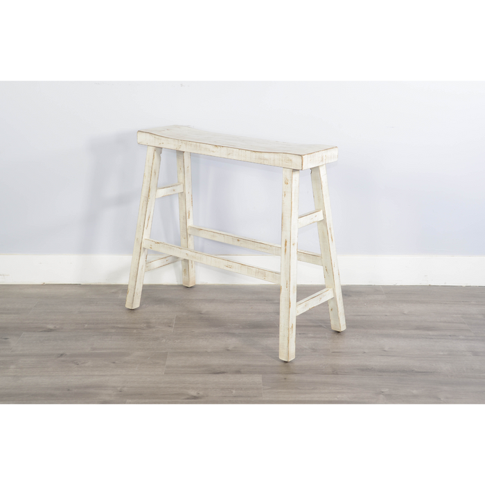 Sunny Designs 30'H Wood Bench White Sand