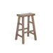 Sunny Designs Beach Pebble Bar Saddle Seat Stool, Wood Seat Beach Pebble - Bed & Sofa Hub