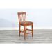 Sunny Designs Counter Sedona Slatback Barstool, Cushion Seat Rustic Oak - Bed & Sofa Hub