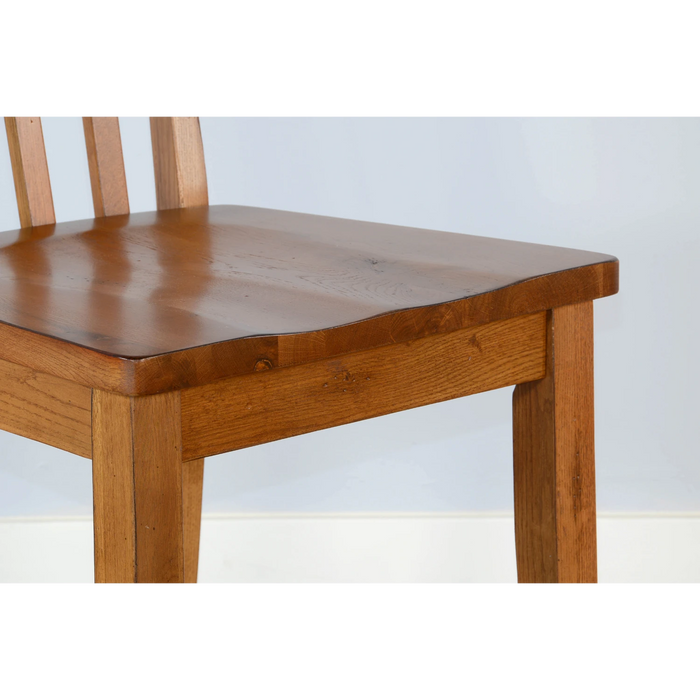 Sunny Designs Sedona 24-inch Slatback Bar Stool Rustic Oak - Bed & Sofa Hub