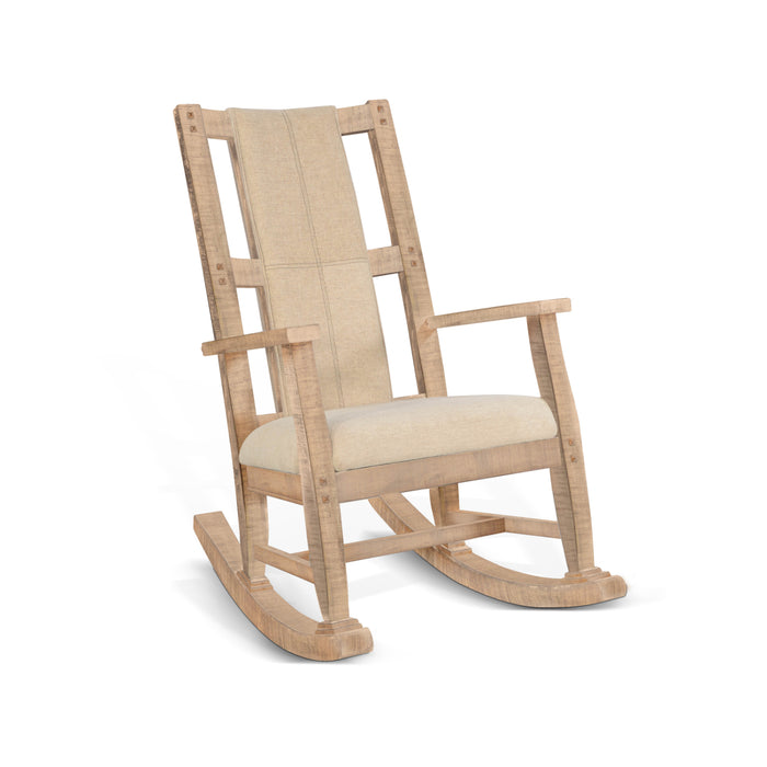 Sunny Designs Cushioned Rocking Chair Beach Pebble