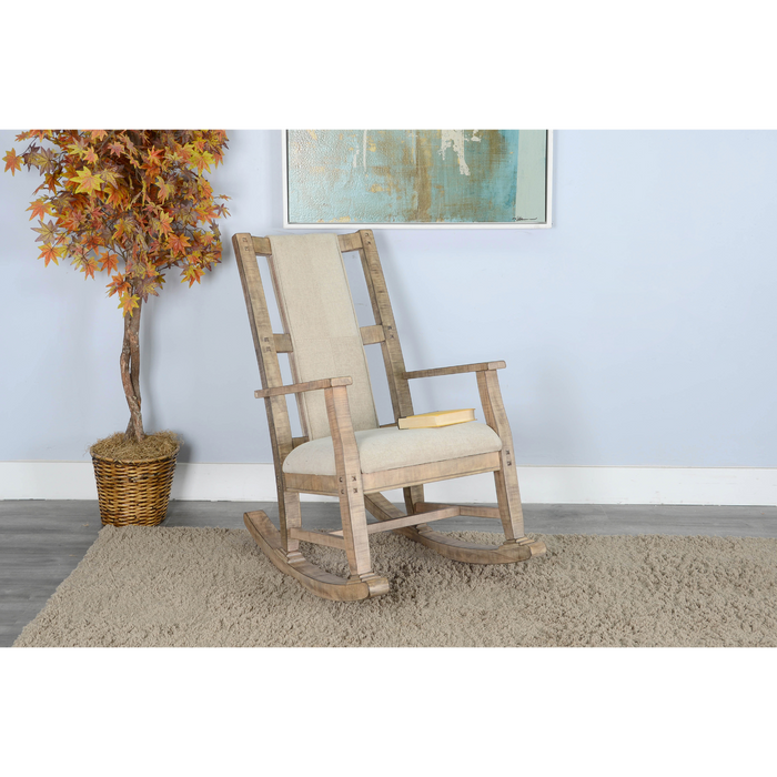 Sunny Designs Cushioned Rocking Chair Beach Pebble