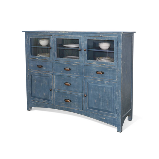 Sunny Designs Ocean Blue Server Ocean Blue - Bed & Sofa Hub