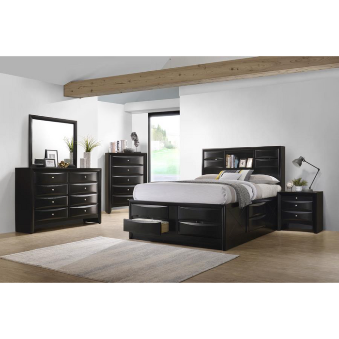 Coaster Briana 4-piece Bedroom Set Black