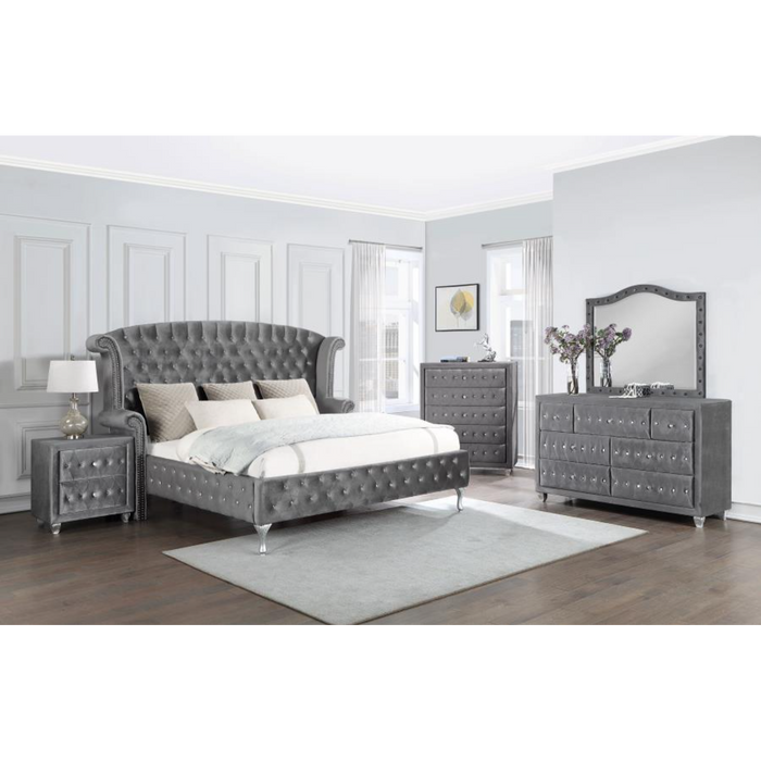 Coaster Deanna 5-piece Bedroom Set Grey