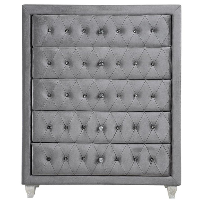 Coaster Deanna 5-piece Bedroom Set Grey