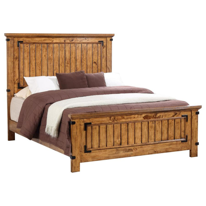 Coaster Brenner 5-piece Bedroom Set Rustic Honey