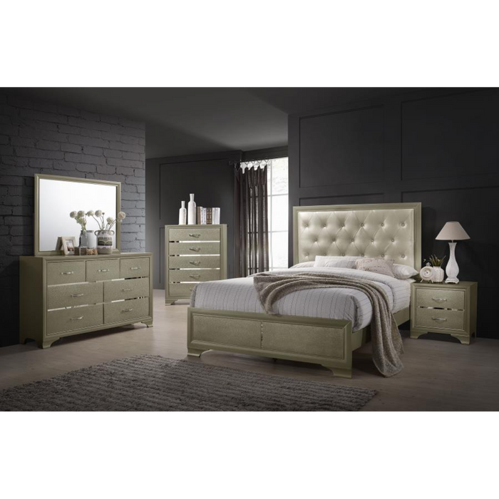 Coaster Beaumont 5-piece Bedroom Set Champagne