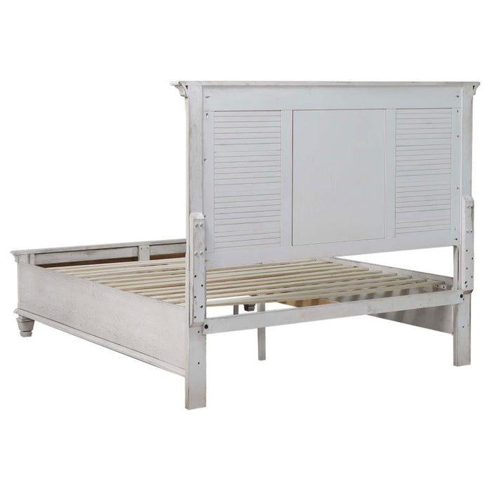 Coaster Franco 4-piece Bedroom Set Distressed White