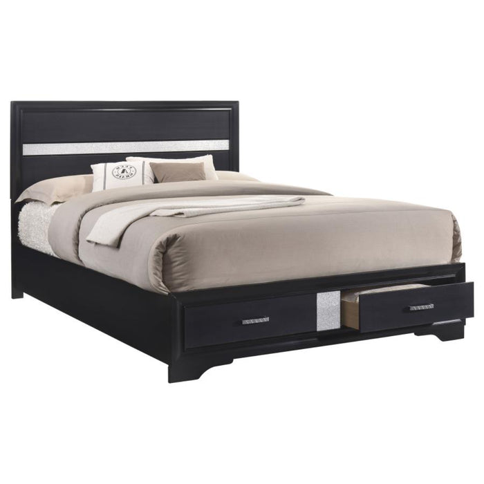 Coaster Miranda 5-piece Bedroom Set Black