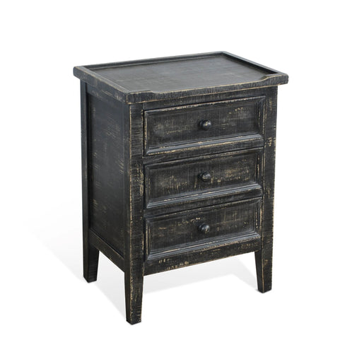 Sunny Designs End Table Black Sand - Bed & Sofa Hub
