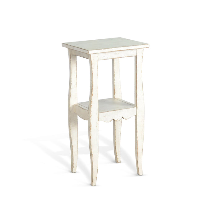 Sunny Designs  End Table White Sand