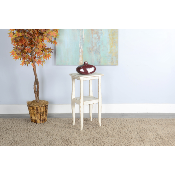 Sunny Designs  End Table White Sand