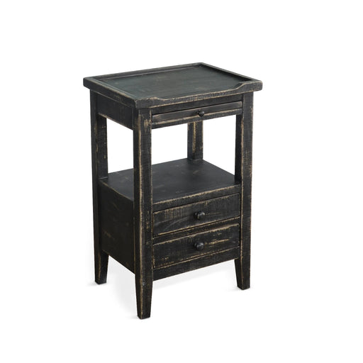 Sunny Designs Side Table Black Sand - Bed & Sofa Hub
