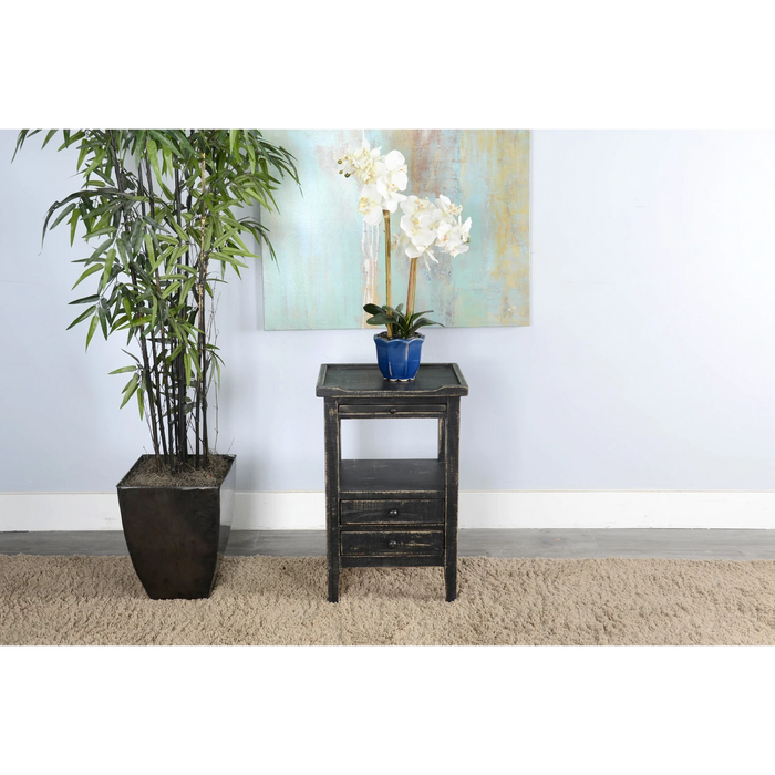Sunny Designs Side Table Black Sand