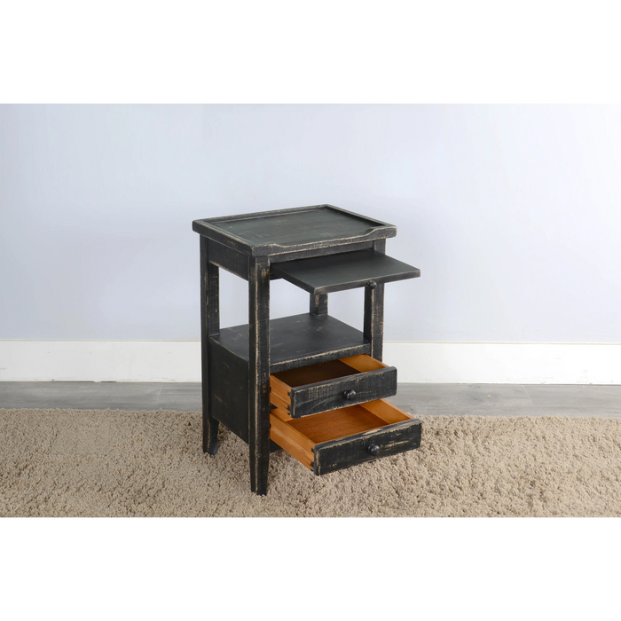 Sunny Designs Side Table Black Sand