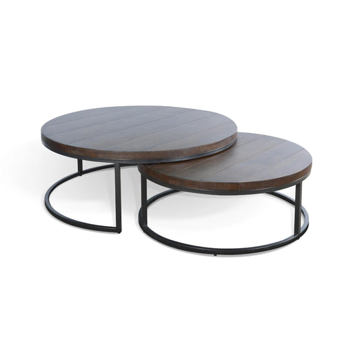 Sunny Designs Nesting Table Set Tobacco Leaf - Bed & Sofa Hub