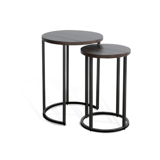 Sunny Designs Nesting Table Set Tobacco Leaf - Bed & Sofa Hub