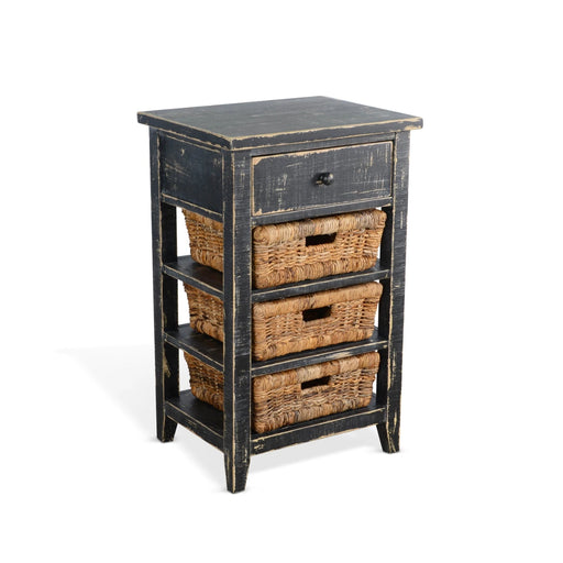 Sunny Designs Storage Table Black Sand - Bed & Sofa Hub