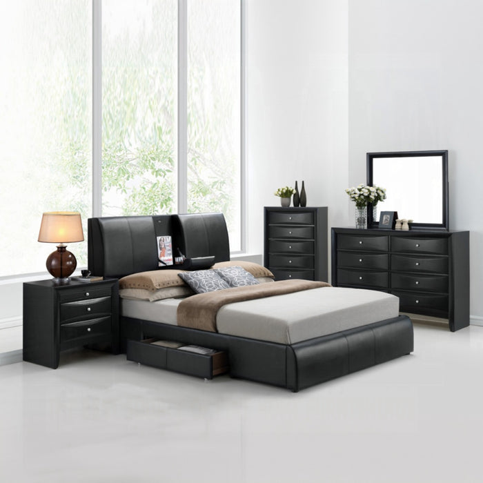 ACME Kofi Queen Bed W/Storage