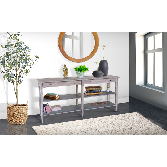 Sunny Designs Wide Console Table Wheat