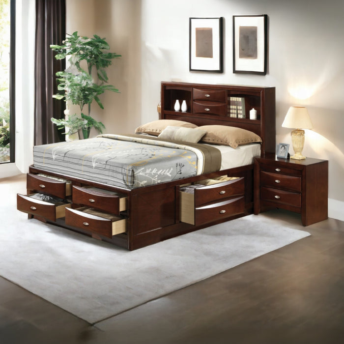 ACME Ireland EK Bed W/Storage