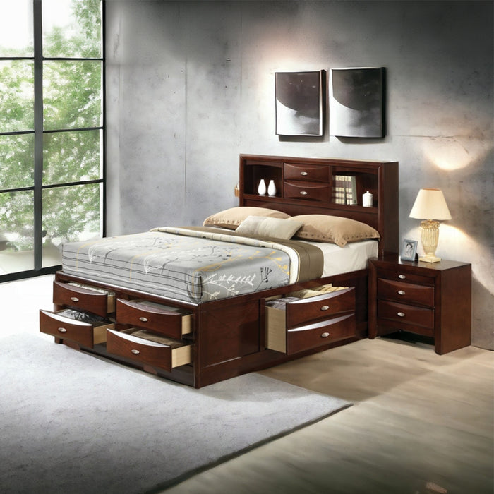 ACME Ireland EK Bed W/Storage