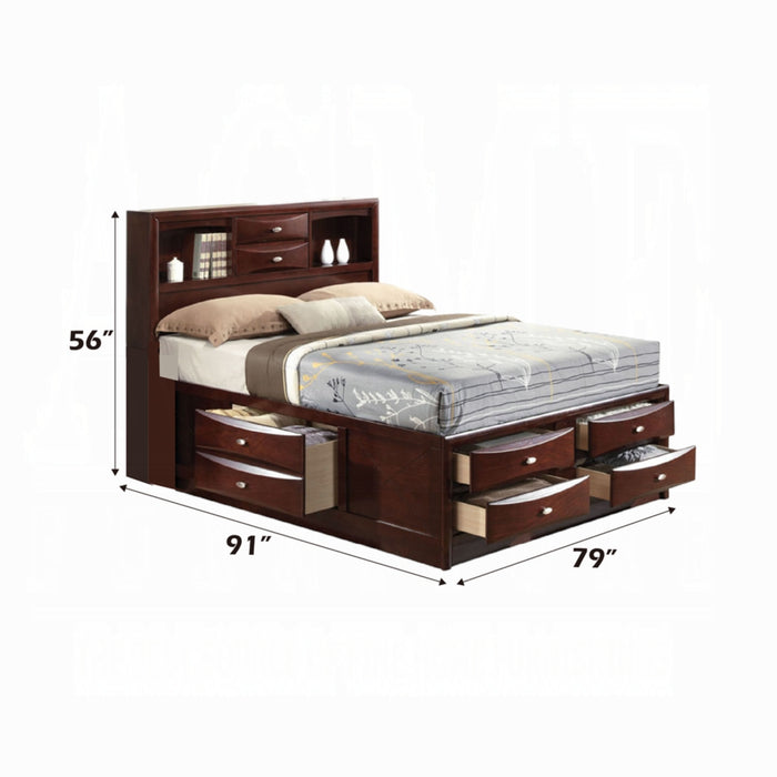 ACME Ireland EK Bed W/Storage