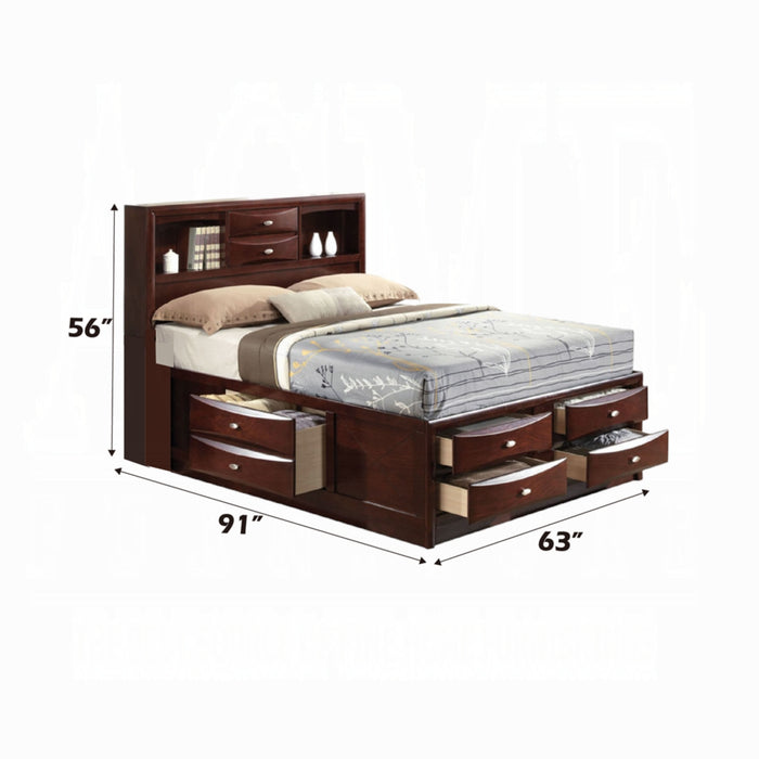 ACME Ireland Queen Bed W/Storage